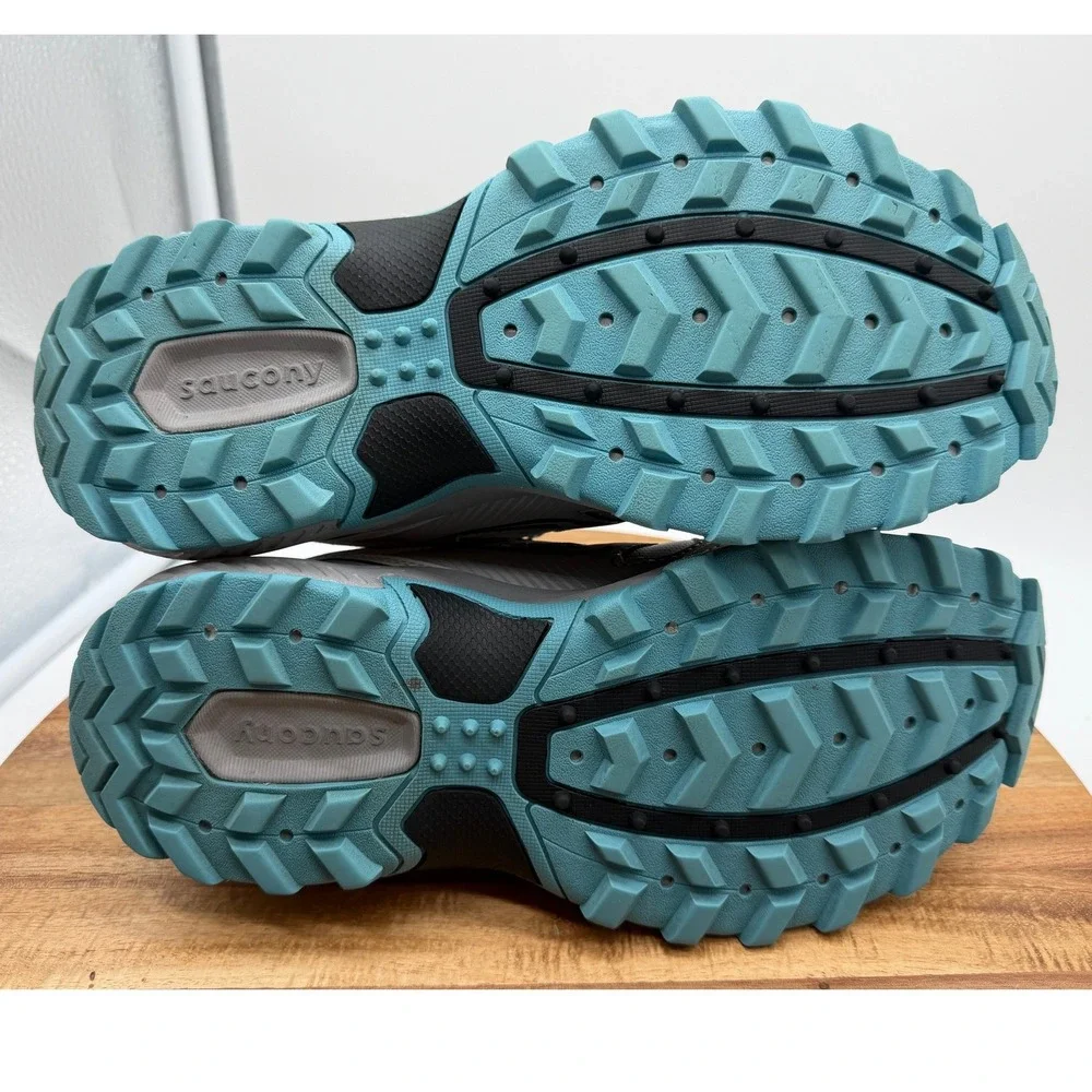 Saucony Excursion TR16 Women's Size 7 Trail Running Shoes Gray Teal‎  0397
